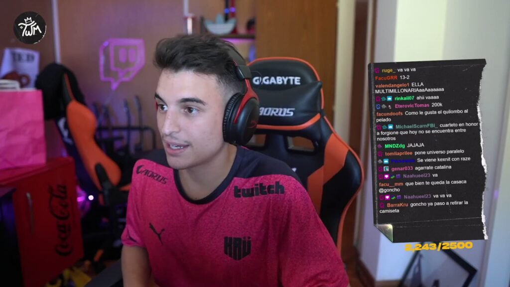 Los 10 streamers más famosos de Argentina 6 Los 10 streamers más famosos de Argentina